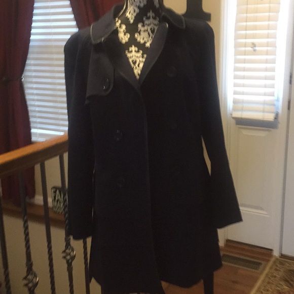 INC International Concepts Jackets & Blazers - INC Coat - Navy